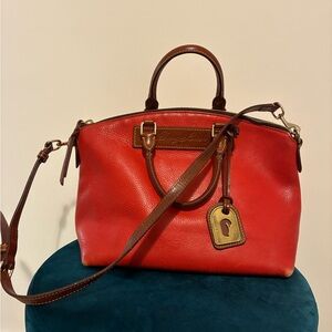 Dooney & Bourke Vibrant Red Satchel